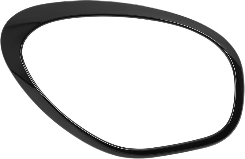 ALMULOO RH Headlight Bezel Door Compatible with 2011-2016 Mini Cooper Countryman 2013-2016 Mini Cooper Paceman Replacement for MC2507102 Painted Gloss Black Right Side - Image 2